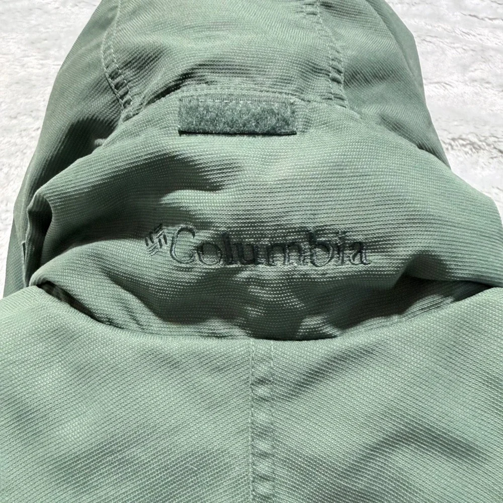 Columbia‎ Sportswear Company Men's Insulated Winter Jacket Size M Sage Tan Vtg
